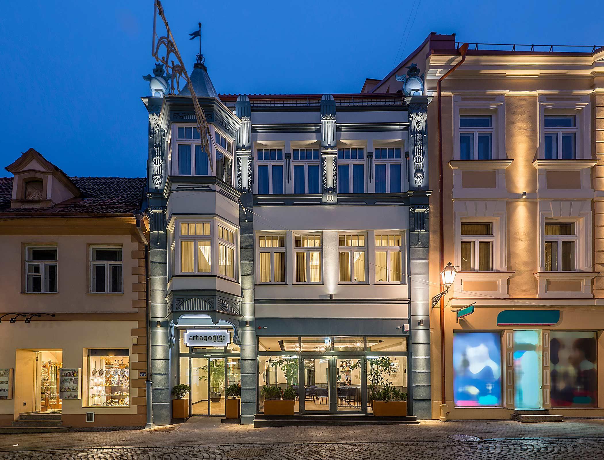 Artagonist Art Hotel Vilna Exterior foto